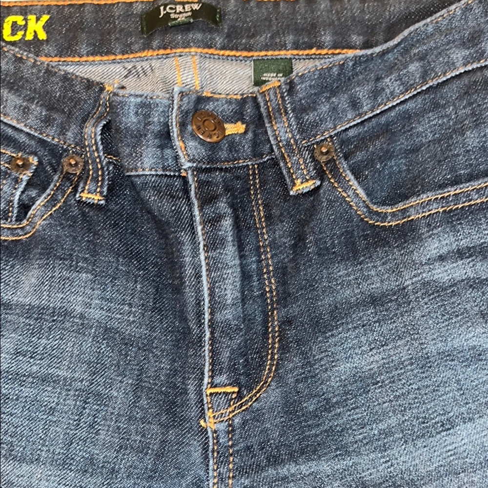 J. Crew Women’s Blue Straight Leg Jeans Timeless Design SZ 26 - Picture 8 of 11